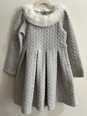 Janie and Jack gray dress size 5